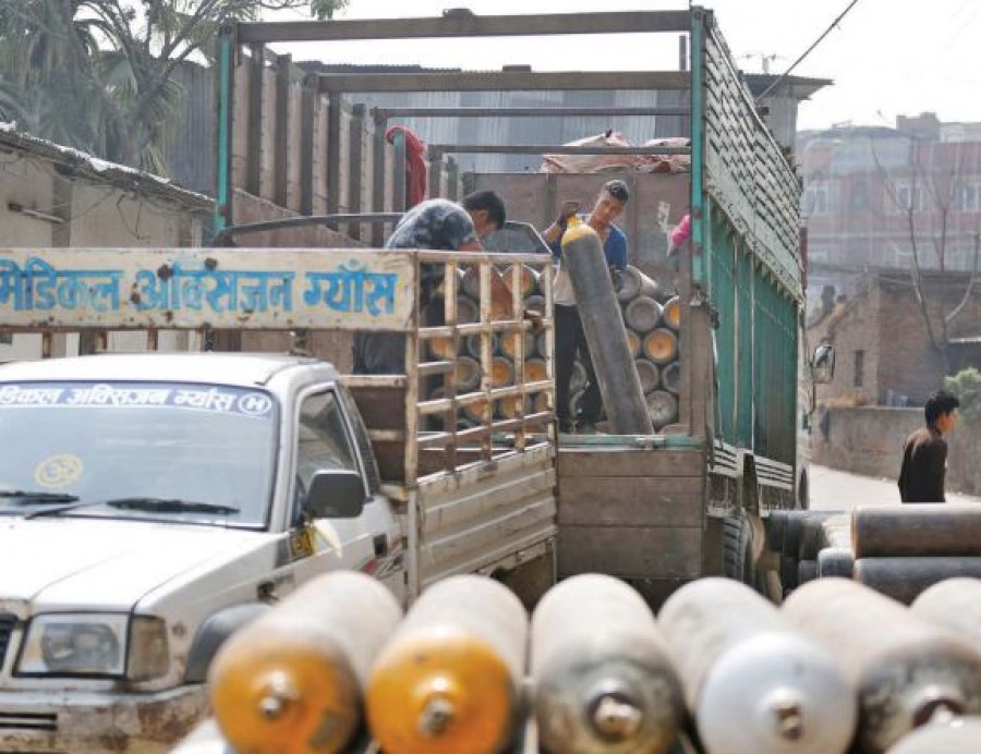 स्वास्थ्य मन्त्रालयको अनुमान : असारसम्म ४ अर्ब लिटर अक्सिजन चाहिन्छ