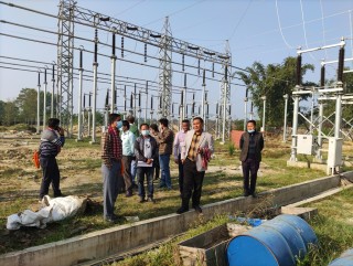 मोतीपुर र सन्धिखर्क सबस्टेसन निर्माणको अन्तिम चरणमा, पुसभित्र सञ्चालनमा आउने