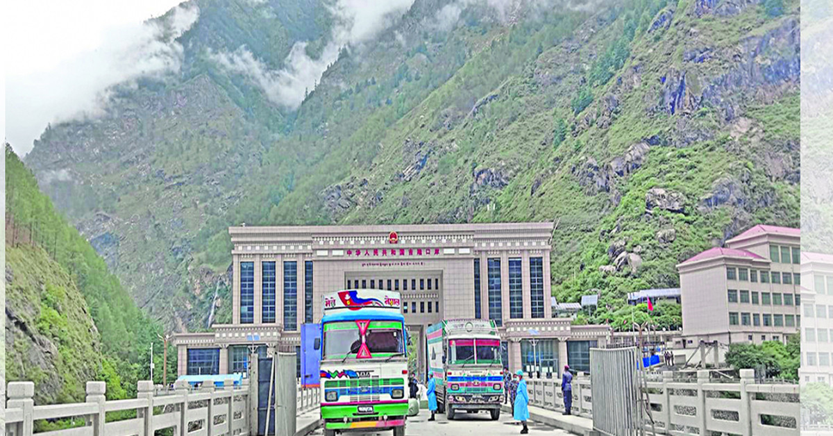 चीनद्वारा तातोपानी नाका बन्द