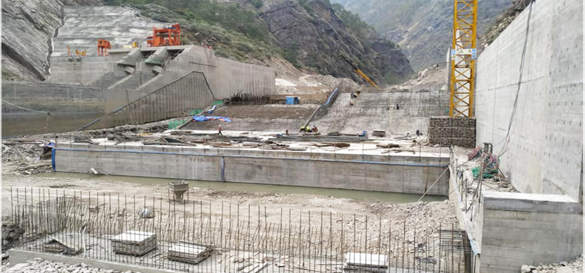 रसुवागढी जलविद्युत् आयोजनाको उपकरण जडान तीव्र
