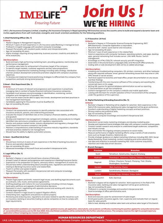 ime life insurance job notice.jpg
