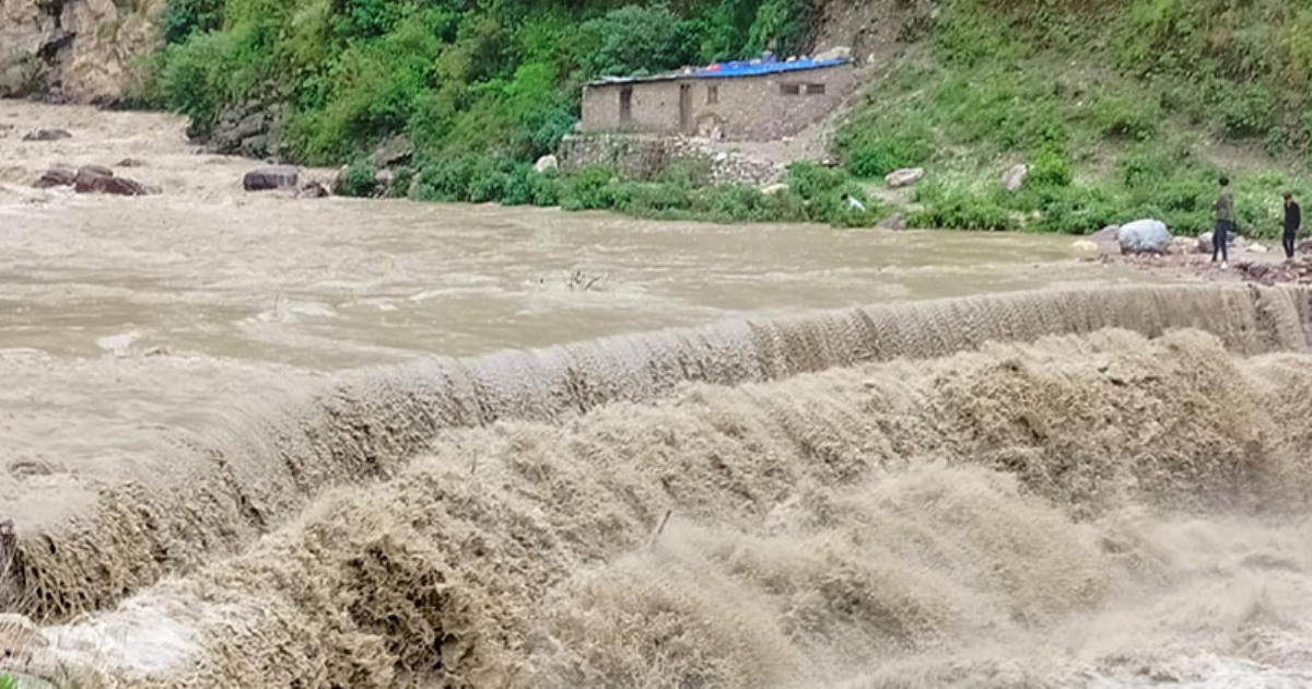 काठमाडौंसहित देशका ३७ जिल्लामा आकस्मिक बाढीको जोखिम