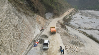 पहिराले कालीगण्डकी करिडोरको बागलुङ खण्ड अवरुद्ध