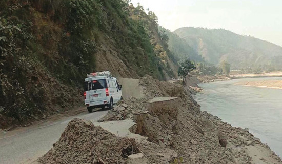 ट्र्याक खुलेको १४ वर्षपछि दरवाङ–बिम–दिच्याम सडक स्तरोन्नति