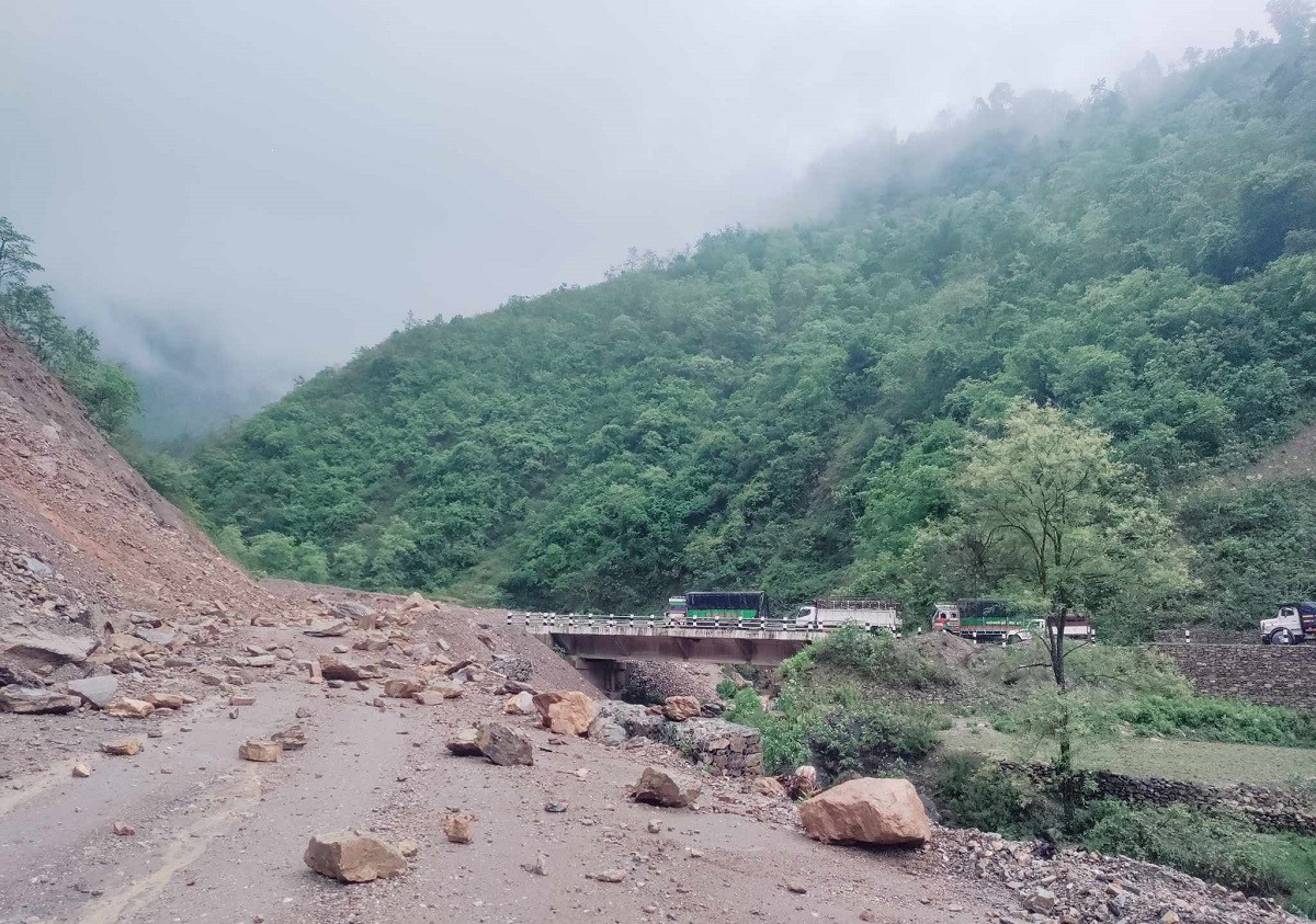 कालीगण्डकी करिडोर अवरुद्ध