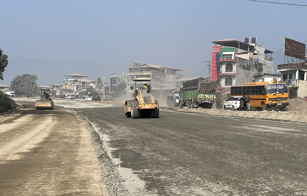नारायणघाट–बुटवल सडक आयोजनाको म्याद एक वर्ष थपियो