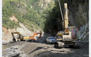 क्षतिग्रस्त बिपी राजमार्गको स्थायी पुनर्निर्माण तीव्र