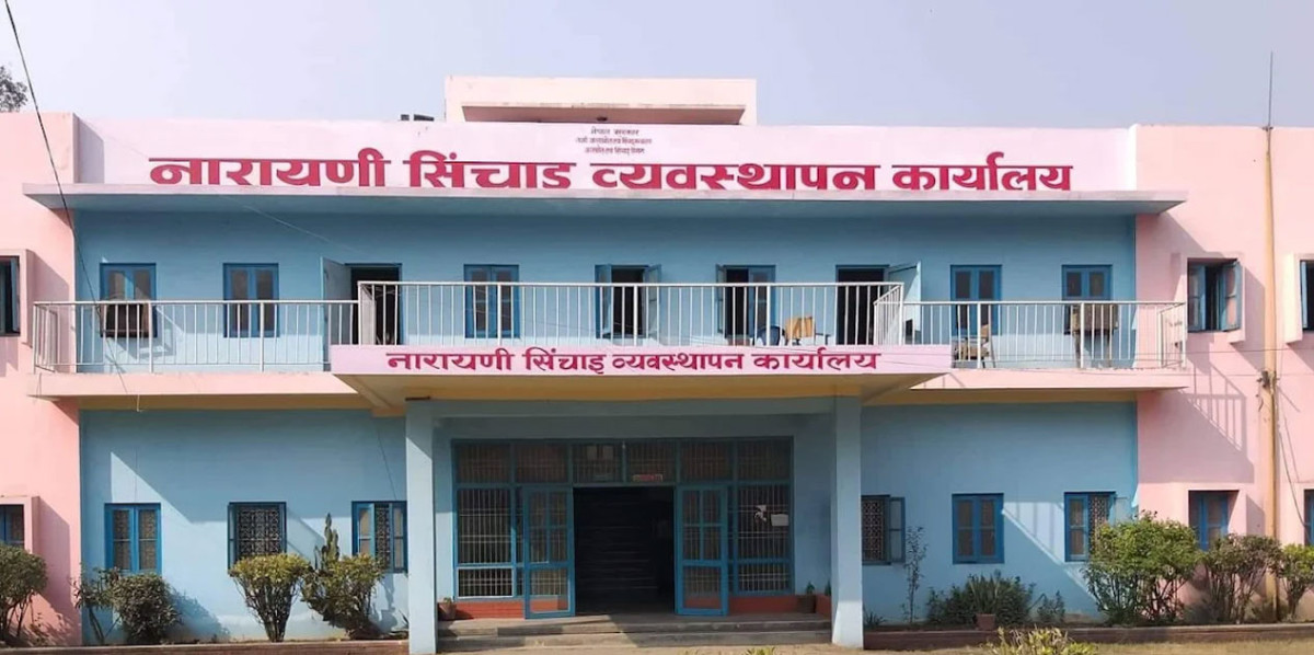 नारायणी सिँचाइ : जामुनीमा ब्यारेजमा ‘अटोमेसन गेट’ निर्माण अगाडि बढ्यो