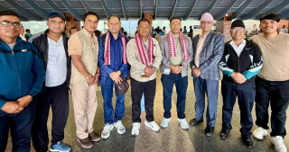 अन्तर्राष्ट्रिय सहर सम्मेलनमा सहभागी हुन मध्यपुरका नगर प्रमुख श्रेष्ठ जापान प्रस्थान